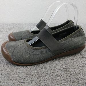 Keen Sienna Mary Jane Shoes Womens Size 8 Slip On Loafers Canvas